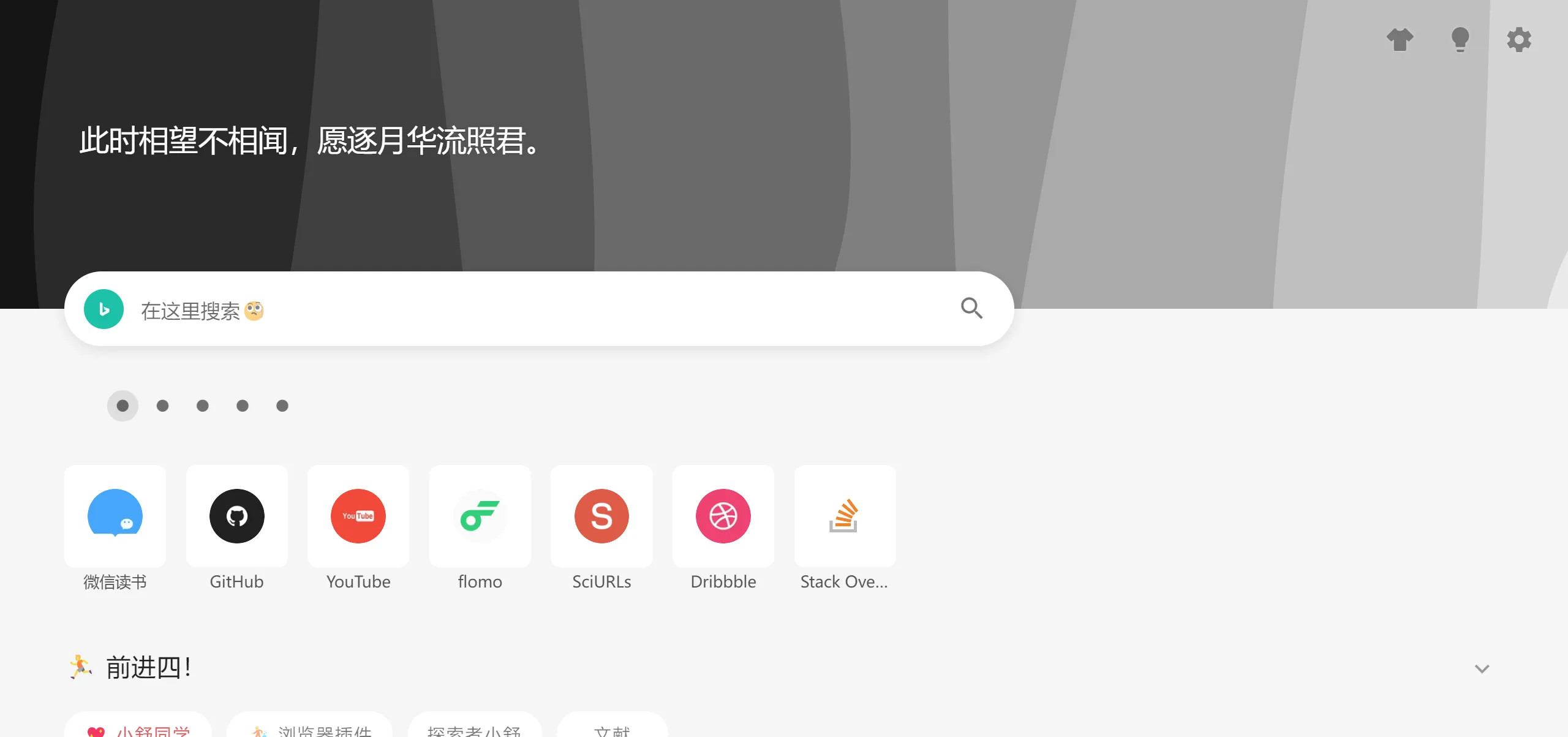 Web Browsing Interface